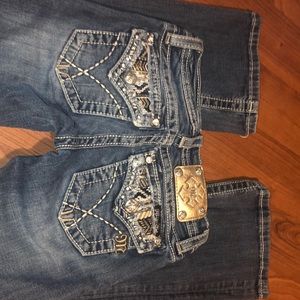 Miss Me, Bootcut Jeans Size 10.